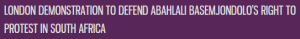 London Demonstration